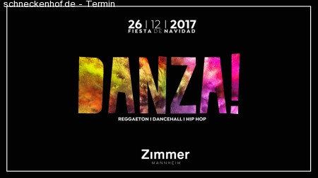 DANZA - Reggaeton | Dancehall | Hip-Hop Werbeplakat