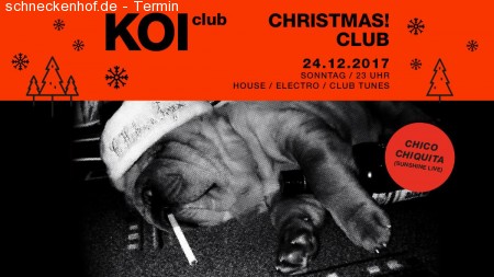 CHRISTMAS! Club Werbeplakat