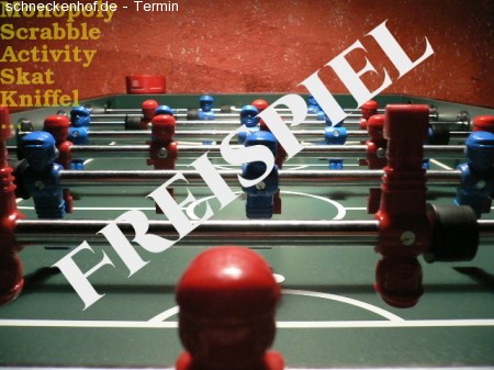 Freispiel - Spieleabend im mono Werbeplakat