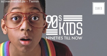 90s Kids / CUBES Mannheim Werbeplakat