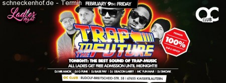 Oc Club Fridays | Trap To The Future - L Werbeplakat