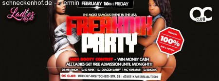 Oc Club Fridays | Freaknik The Party - L Werbeplakat