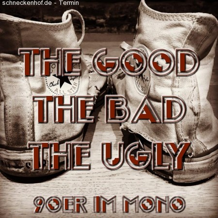 90er: The Good, The Bad & The Ugly Werbeplakat