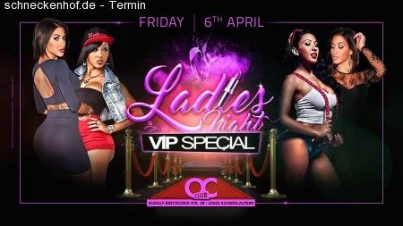 OC CLUB Ladies Night | Premium Hip Hop F Werbeplakat