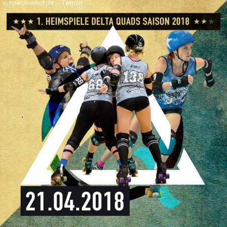 Doubleheader Rhein-Neckar Delta Quads Werbeplakat