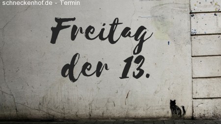 Freitag, der 13.! Werbeplakat