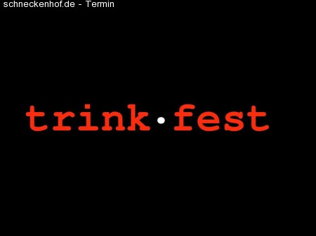 TrinkFest Werbeplakat