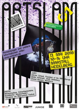 ART SLAM Heidelberg Werbeplakat