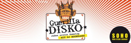 Guerilla Disko Werbeplakat