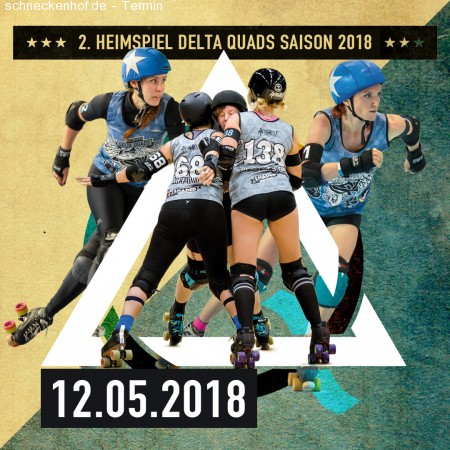 Rhein-NeckarDeltaQuads vs.rocKArollers Werbeplakat