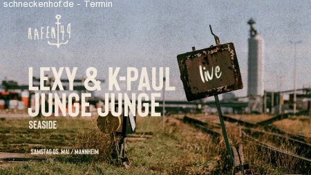 Lexy & K-Paul & Junge Junge am Hafen 49 Werbeplakat