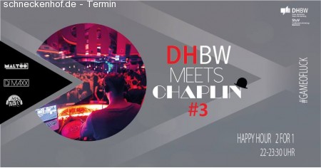 DHBW meets Chaplin #3 Werbeplakat