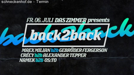 Back2Back Werbeplakat