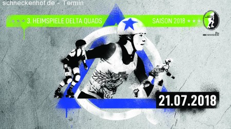 3. Home Bout Rhein-Neckar Delta Quads Werbeplakat