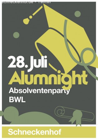 Alumnight Werbeplakat