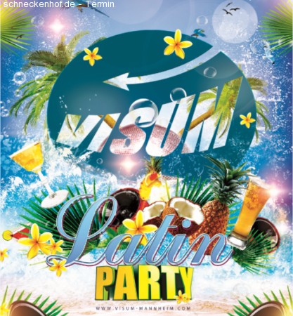 VISUM Latin Party Werbeplakat