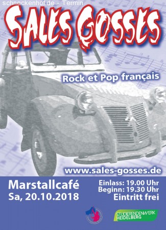 ICI-Club: Sales Gosses live im Marstallc Werbeplakat