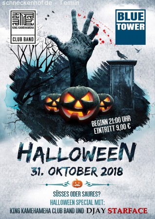 Halloween 2018 mit der King Kamehameha C Werbeplakat