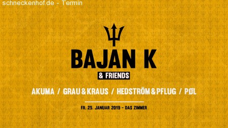 Bajan K & Friends Werbeplakat