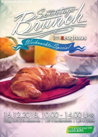 Advents-Brunch Werbeplakat