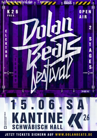 Dolan Beats Festival Werbeplakat