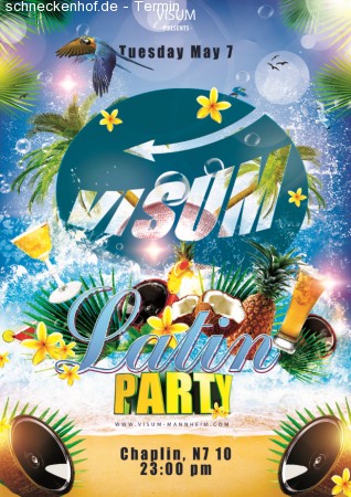 VISUM Latin Party Werbeplakat