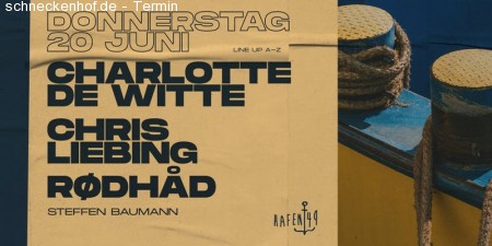 Charlotte de Witte, Chris Liebing, um. Werbeplakat