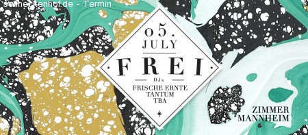 Frei. mit Frische Ernte, Tantum & Romé Werbeplakat