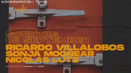 Ricardo Villalobos, Sonja Moonear, um. Werbeplakat