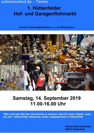 Alfred-Delp-Flohmarkt Werbeplakat