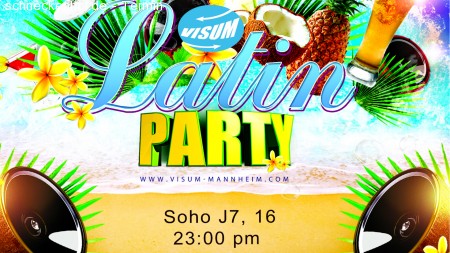 VISUM Latin Party Werbeplakat