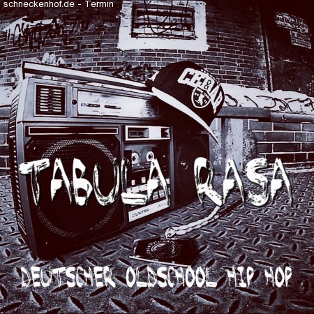 Tabula Rasa - Deutscher Oldschool HipHop Werbeplakat