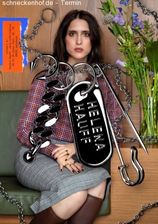 Schwarz pres. Helena Hauff Werbeplakat