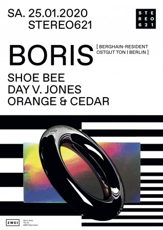 Stereo621 w/ Boris [Berghain] Werbeplakat