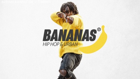 Bananas Hip-Hop & Urban Werbeplakat