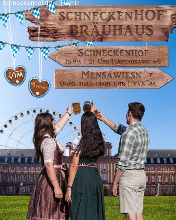Schneckenhof Bräuhaus - Fotobox Werbeplakat