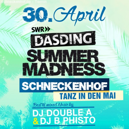 DASDING SummerMadness Werbeplakat