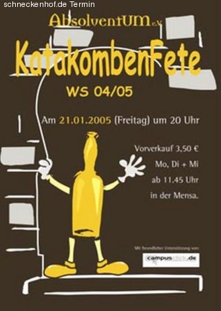 Absolventum Fete Werbeplakat