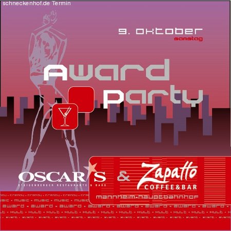 Award Party Werbeplakat