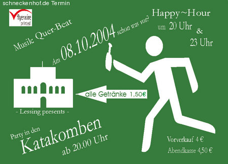 Abi-Party Werbeplakat