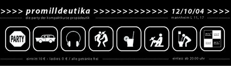 promilldeutika Werbeplakat