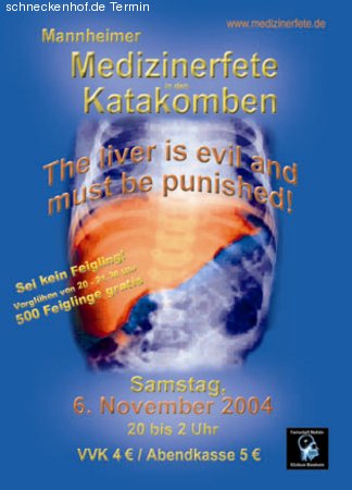 The liver is evil and ... Werbeplakat