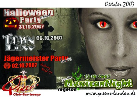 Halloween-Party Werbeplakat