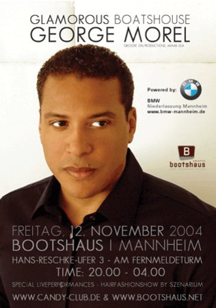 Glamorous Boatshouse G. Morel Werbeplakat