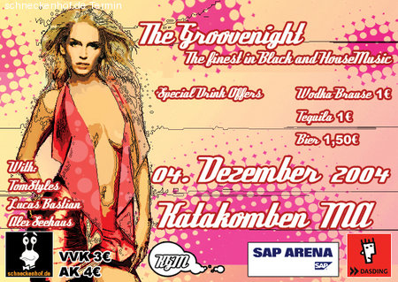 Groovenight Werbeplakat