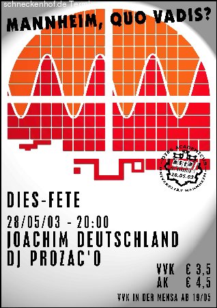 DIES Fete Werbeplakat