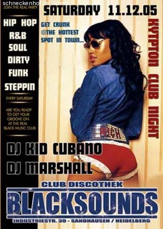 Krypton Night Werbeplakat