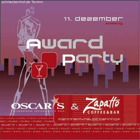 Award Party Werbeplakat