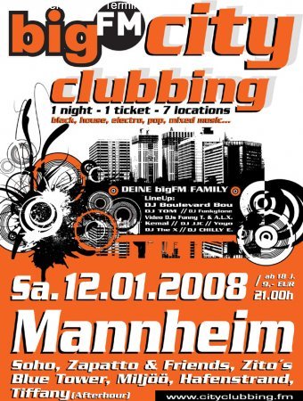 Tiffany loves you vs. big fm Werbeplakat