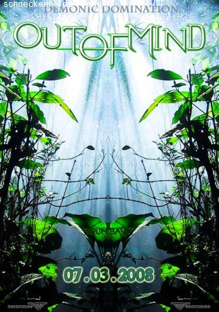 out of mind Werbeplakat